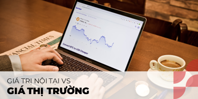 Điểm khác biệt giữa giá thị trường và giá trị nội tại của cổ phiếu